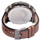 Diesel DZ7394 Mr Daddy 2.0 Chronograph Brown Leather Strap Watch 57mm