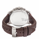 Fossil FS4735 Men's Grant Chronograph Brown Leather Watch 44mm