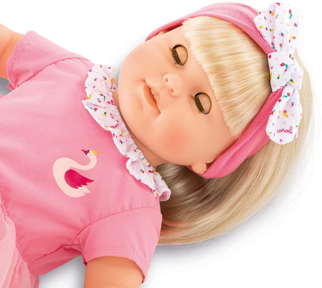 Corolle - Adèle - 14’’ Baby Doll with Brush for Real Hair Play